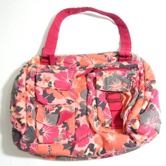 Fossil Vintage Y2K Floral Cargo Shoulder Bag - Picture 1 of 3